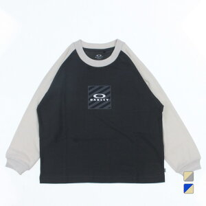 オークリー ジュニア キッズ 子供 長袖 Tシャツ YTR TC RAGLAN LS TEE 10.0 FOA408329 スポーツウェア OAKLEY