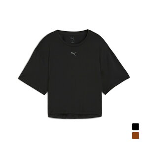 プーマ レディース 半袖 Tシャツ W CLOUDSPUN RELAXED Tシャツ 528290 スポーツウェア ヨガウェア PUMA