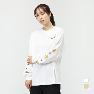 11/10聚Iōő100PobN 2025H~ LV[ fB[X AEghAJWA TVc BELLIS L/S TEE RLT254033 ROXY