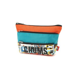 2/5���聚���I�ōő�100��P�o�b�N 2025�H�~ �`�����X Tricolor 3 Pocket Pouch Sweat Nylon CH60-3879 Z378 �g���b�L���O �o�b�O �|�[�` : Art Booby CHUMS