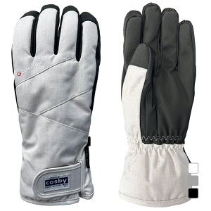 最大10%OFFクーポン 【10/24〜10/27】 コスビー メンズ スキー グローブ メンズグローブ CS-6120 cosby