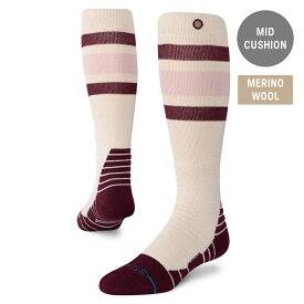 スタンス レディース スキー/スノーボード ソックス WOMENS BOYD MID WOOL SNOW W758D25BMW ： オフホワイト STANCE