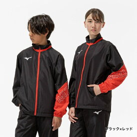 ミズノ ジュニア キッズ 子供 ウインドジャケット JRブレスウォーマジャケット 32MEC932 スポーツウェア MIZUNO