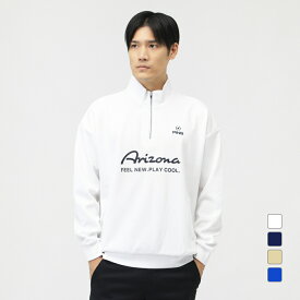 最大10％OFFクーポン 【1/18】 ピン ゴルフウェア 長袖シャツ 秋 冬 24FWハーフジップハイネックシャツ (6214266905) メンズ PING