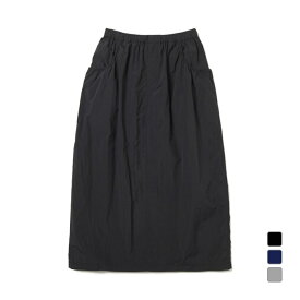 2025秋冬 スノーピーク レディース アウトドアカジュアル スカート Nylon Tussah Utility Storage Skirt SK-25AW001 snow peak