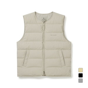 2025H~ Xm[s[N Y AEghAJWA _EWPbg Land Lightweight Down Vest S25WMGDV60 snow peak