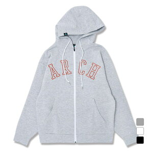 12/10聚Iōő100PobN A[` Y fBX oXPbg{[ p[J[ college logo sweat zip parka T724 tWbvp[J[ Arch