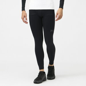 最大10%OFFクーポン 【10/30】 アンダーアーマー メンズ コンプレッション ロングタイツ スパッツ UAコールドギアインフラレッド レギンス 6010329 001 アルペン・スポーツデポ限定:ブラック UND