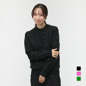 ジャック バニー レディース ゴルフウェア 長袖セーター 秋 冬 HOT FEEL 2/48 (2633274076) Jack Bunny!! ジャックバニー