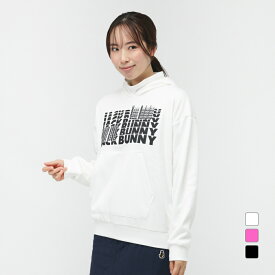 抽選で最大100％Pバック【6/4〜6/11】 ジャック バニー レディース ゴルフウェア 長袖トレーナー 秋 冬 裏フリースパーカー (2634262154) Jack Bunny!! ジャックバニー