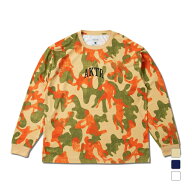 アクター メンズ レディス バスケットボール 長袖Tシャツ PLAY CAMO LOOSE FIT L/S SP TEE 225-019005 AKTR