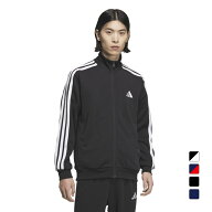 最大10％OFFクーポン 【3/11】 アディダス メンズ ジャージ スリーストライプス レギュラーフィット ダブ…