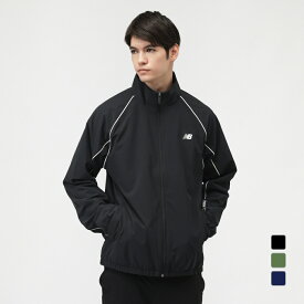 ニューバランス メンズ ウインドジャケット ウーブントラックジャケット 裏トリコット起毛 AMJ53171 スポーツウェア New Balance