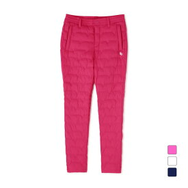 パーリーゲイツ レディース ゴルフウェア ロングパンツ 秋 冬 30d Nyストレッチドビー カジュアル (0554131006) PEARLY GATES