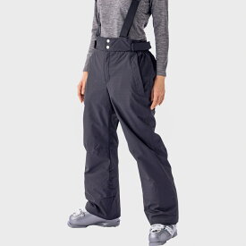 ファブリス レディース スキー パンツ レディス スノーサスペンダー付パンツ ゆったりサイズ (FA-5S26045SY) ： ブラック FABLICE