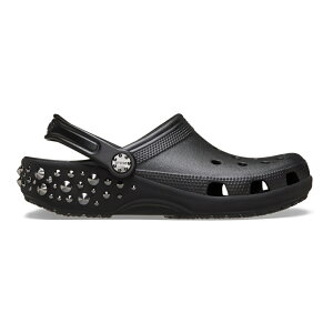 �N���b�N�X Classic Studded Clog (211596-001 Blk) ���f�B�[�X �N���b�O�T���_�� : �u���b�N crocs