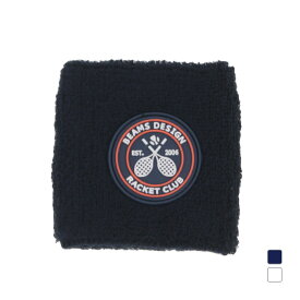 最大10％OFFクーポン 【1/18】 ティゴラバイビームスデザイン テニス リストバンド TRBM-2TA3415WB TIGORA by BEAMS DESIGN