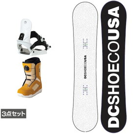 2/18限定★抽選で最大100％Pバック ディーシーシューズ GRAVITY A ＆ CAUSE ＆ JAFFE ブラウン 板＋ビンディング＋ブーツセット 3点セット スノーボード スノボ DSN243942A 5823710835