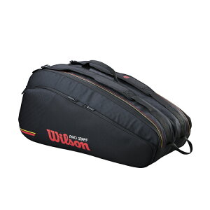 5/10���聚���I�ōő�100��P�o�b�N �E�C���\�� PROSTAFF CLASSIC 12PK RACKETBAG Black �v���X�^�b�t �N���V�b�N 12�{���[ WR80517010 �e�j�X ���P�b�g�o�b�O Wilson
