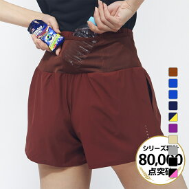 最大10％OFFクーポン 【1/18】 ティゴラ レディス 陸上/ランニング ショートパンツ ショーツ マルチポケット(4インチ) TR-3R2105SP マルチポケット付きパンツ マルチポケットパンツ TIGORA