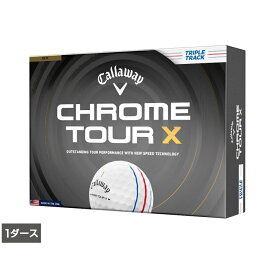 キャロウェイ CHROME TOUR X TRIPLE TRACK (7193811091) 1ダース(12球入) ゴルフ 公認球 Callaway