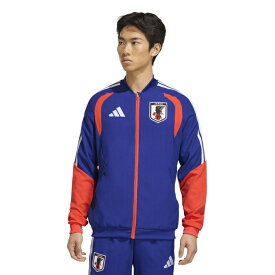 アディダス メンズ サッカー/フットサル ライセンスジャケット アディダス サッカー日本代表 ティロ26 プレゼンテーションジャケット JZ7129 : ブルー adidas