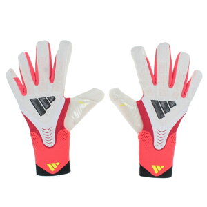 �ő�10��OFF�N�[�|�� �y3/18�`3/26�z �A�f�B�_�X �v���f�^�[ �S�[���L�[�p�[�O���[�u PRO JY6295 �T�b�J�[/�t�b�g�T�� �L�[�p�[�O���[�u : �z���C�g×�t���b�V�����b�h adidas