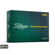 タイトリスト 26 AVX YELLOW エイヴィエックス (8929287104) ゴルフ 1ダース(12球入) 公認球 Titleist