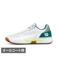 ウイルソン RUSH TOUR 5 Wh/Evergreen ラッシュ ツアー 5.0 WRS338230U メンズ テニス オールコート用シ…