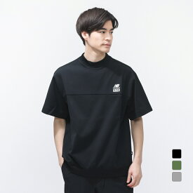 4/15限定★抽選で最大100％Pバック ニューバランス ゴルフウェア 半袖シャツ 春 夏 H/SLEEVE MOCK NECK PULLOVER (0126166016) メンズ New Balance
