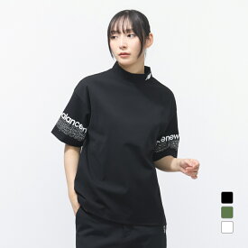 最大10％OFFクーポン 【8/18〜8/20】 ニューバランス レディース ゴルフウェア 半袖シャツ 春 夏 H/SLEEVE MOCK NECK PULLOVER (0126166509) New Balance