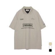 レノマ ゴルフウェア 半袖シャツ 春 夏 BACK SWITCHING POLO SHIRT SS (RGBC-002) メンズ renoma