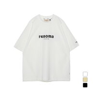 4/10限定★抽選で最大100％Pバック レノマ ゴルフウェア 半袖シャツ 春 夏 MINI WAFFLE CREW NECK T SS (…