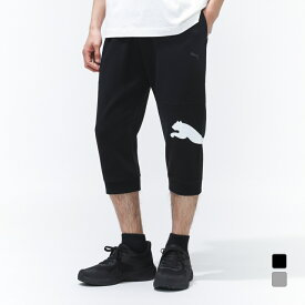最大10％OFFクーポン 【8/4〜8/11】 プーマ メンズ スウェット クォーターパンツ ESS 3/4 ロゴ PT TR 693417 スポーツウェア PUMA