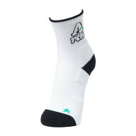 最大10％OFFクーポン【9/30〜10/1】 アーチ メンズ レディス バスケットボール ソックス playful logo cr…