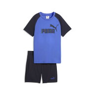 最大10％OFFクーポン 【7/18〜7/26】 プーマ ジュニア キッズ 子供 Tシャツ ハーフパンツ セット ESS NO.…