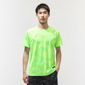 アシックス メンズ 半袖 機能 Tシャツ ドライグラフィックショートスリーブシャツ 2033C038 スポーツウェア asics