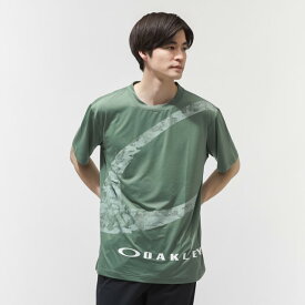 9/20限定★抽選で最大100％Pバック オークリー メンズ 半袖 機能 Tシャツ ENHANCE QDEVO SS TEE BOLD 5.0 FOA409024 スポーツウェア OAKLEY