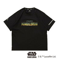 6/15限定★抽選で最大100％Pバック スター・ウォーズ メンズ 陸上/ランニング 半袖Tシャツ マンダロリア…