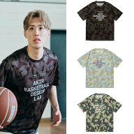 ティゴラ アクター メンズ レディス バスケットボール 半袖Tシャツ TIGORA×AKTR B.B CAMO Tシャツ TRAK-…