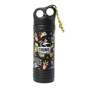 4/18���聚���I�ōő�100��P�o�b�N 2026�t�� �`�����X Camper Wave Bottle 500ml Pattern CH62-2274 Z407 �L�����v ���� �{�g�� : Food CHUMS