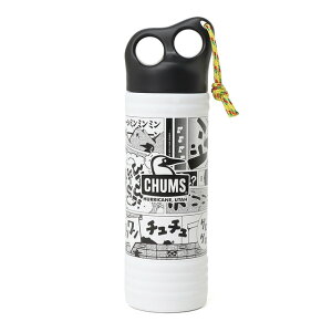 4/18���聚���I�ōő�100��P�o�b�N 2026�t�� �`�����X Camper Wave Bottle 500ml Pattern CH62-2274 Z404 �L�����v ���� �{�g�� : Onomatope CHUMS
