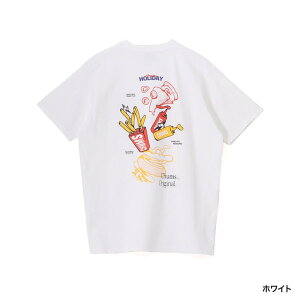 ���I�ōő�100��P�o�b�N�y6/4�`6/11�z 2026�t�� �`�����X �����Y �A�E�g�h�A�J�W���A�� ����T�V���c Anti-Bug Fast Food Pocket T-Shirt CH01-2715 W001 : �z���C�g CHUMS