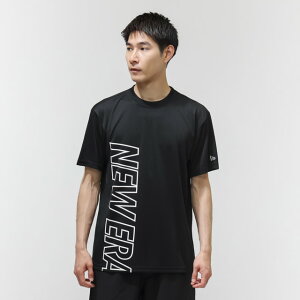 �j���[�G�� �����Y ���� �@�\ T�V���c PA SS TECH T VERTICAL LOGO BLK 261 14744518 BK �X�|�[�c�E�F�A �F �u���b�N NEW ERA