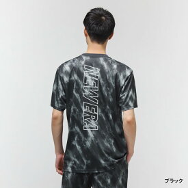 7/20限定★抽選で最大100％Pバック ニューエラ メンズ 半袖 機能 Tシャツ PA SS TECH TEE TIE-DYE BLK 14744523 BK スポーツウェア ： ブラック NEW ERA