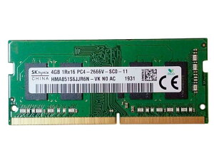 SK Hynix 4GB DDR4 2666MHz SODIMM W[