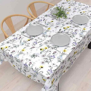 �X�^�C���f�R�[��(STYLE Decor) �e�[�u���N���X ��100% ������� �����` �k�� 120×150cm �X�^���_�[�h �ԕ� �{�^�j�J�� W4700600