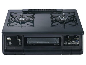 パロマ ガステーブル エブリシェフ 水無し両面焼き 59cm 都市ガス(12A13A) 左強火 ブラックプラチナ IC-835WA-L 12A13A