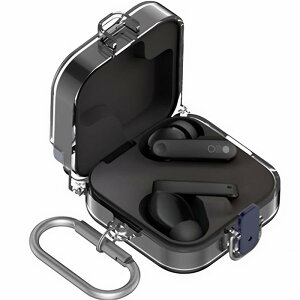 FINON for CMF by Nothing Buds Pro 2 �p �P�[�X �C���z���P�[�X �X�g���b�v ������� �V���v�� �N���A �N���A�P�[�X (�N���A)