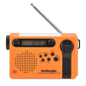 HanRongDa ���W�I ���^ ���C�hFM�Ή�/FM/AM �X�e���I�Ή� �[�d�� �h�� ���s�ɍœK ���{��������t�� HRD-900